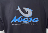 Mojo Sportfishing Gear Men's Black Short Sleeve Shirt Size Large