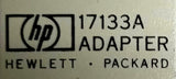 HP Agilent 17133A Adapter 250VDC Max