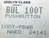 Joslyn Clark 100T-PB4B Bul 100T Push Button - Black