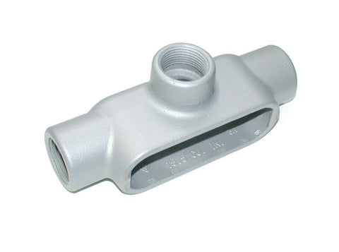 NEW O-Z / GEDNEY  OZG T37   1" GRAY IRON CONDUIT BODY T FORM 7
