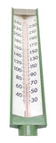 Johnson Industrial Glass Thermometer 9" Scale 3.5" Stem No Well 30-240°F
