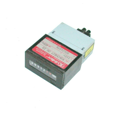 Kubler  R3K2HB27.00.23  Hour Meter 110 VAC 60 HZ 5-Digit