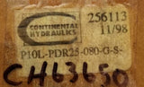 Continental Hydraulics P10L-PDR25-080-G-S-A Reducing Valve