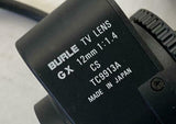 Burle TV Lens GX 12mm 1 1.4 CS TC9913A