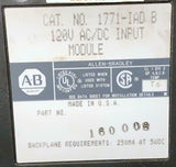 Allen Bradley 1771-IAD B Input Module 120 Volts AC/DC