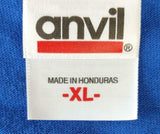 Anvil Men's Ron Jon Surf Shop Spring Break 2012 Cocoa Beach FL Blue Shirt XL