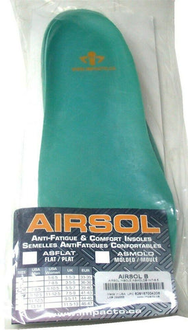 Impacto Airsol B Anti-fatigue Insoles Women Shoe 7-8.5 New - 6 available