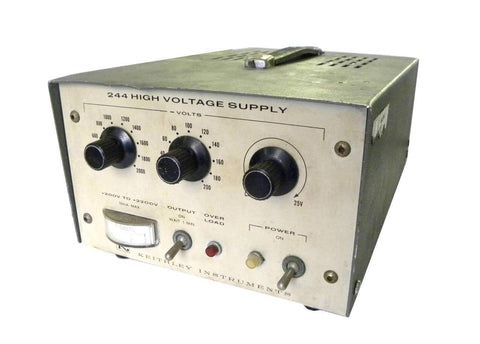 Keithley 244 Hight Voltage Power Supply 200-2200 VDC 10 MA - SOLD AS IS