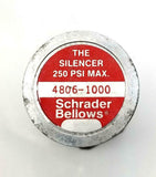 Schrader Bellows 4806-1000 Muffler Silencer 250 PSI Max