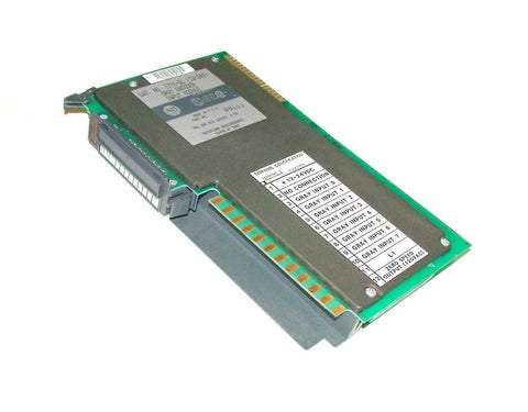 ALLEN BRADLEY  1771-DL   PLC GRAY ENCODER INPUT MODULE 12-24 VDC