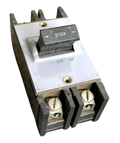 Square D M22100 2-Pole Circuit Breaker 100A 120/240VAC