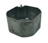 Lot of (2) Steel City 541711/2-25 Octagonal Conduit Box 4" x 2-1/8" Deep