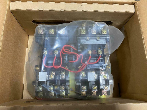 Allen Bradley 520E-BOD Multi Speed Starter Ser C Nema Size 1 Open Type 3 Phase