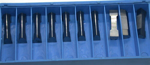 Lot of 10 Valenite Econ-O-Groove VDB Grooving Parting Insert VDB-312-B-015 VC5