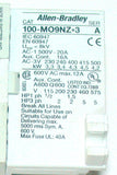 UP TO 3ALLEN BRADLEY MOTOR STARTER RELAYS 12 AMP MODEL 100-MO9NZ