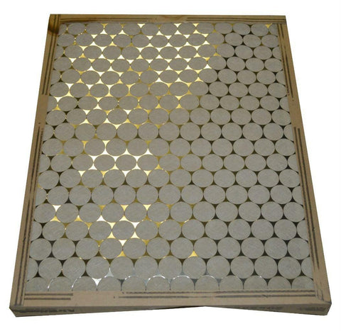 NEW SET OF 4 AIRHANDLER DISPOSABLE AIR FILTERS 20 X 25 X 2