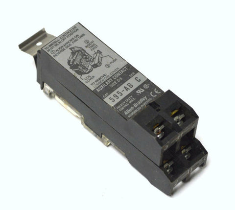 ALLEN BRADLEY AB 595-AB AUXILIARY CONTACT 600 VAC