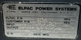 ELPAC POWER SYSTEMS 1296-2 POWER SUPPLY 12-03185-62 +/-15 VDC @ 1.5 AMPS