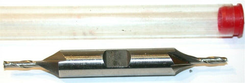 Regal Beloit 1/8" 2 Flute Double End HSS End Mill New