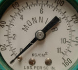 Monnier-Algonac 101-1000-4 Pneumatic Air Regulator W/ Gauge 1/4" NPT 10-30PSI