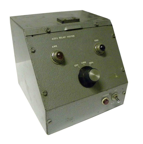 CUSTOM A235 RELAY TESTER TE1986 - SOLD AS IS