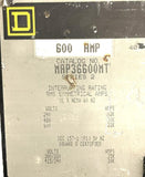 Square D MAP36600MT 3-Pole Circuit Breaker 600A 600V 60HZ