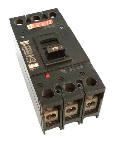 ITE Siemens F63F250 3-Pole Circuit Breaker 225A Trip 600VAC Type F6 Frame