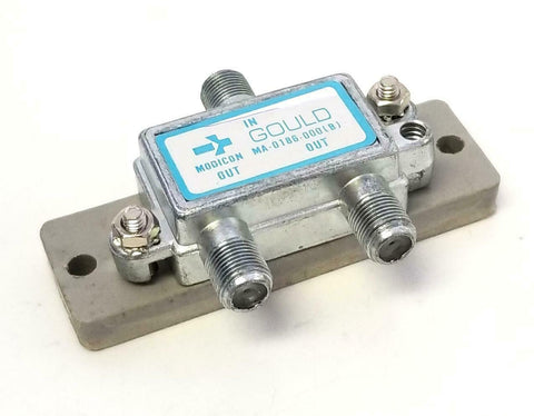 Gould Modicon MA-0186-00(B) Coax Line Tap (3 Available)