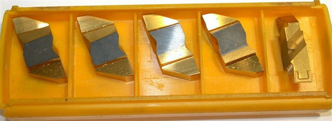 Lot of 5 New Kennametal Top Notch Grooving Inserts NG4250RK KC720