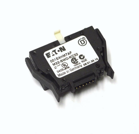 NEW EATON M22-SWD-KC22 SWITCH CONTACT BLOCK 2 POLE