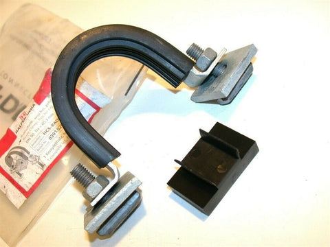 UP TO 20 NEW HALFEN-DEHA 2 3/8" (60.3MM) DIAMETER PIPE CLAMPS HCS-RADV-75/2D-fv