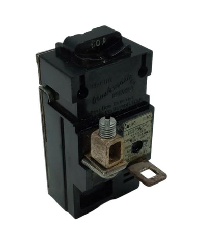 Bulldog Electric Products 11150 1 Pole Push Button Circuit Breaker 50A 120VAC