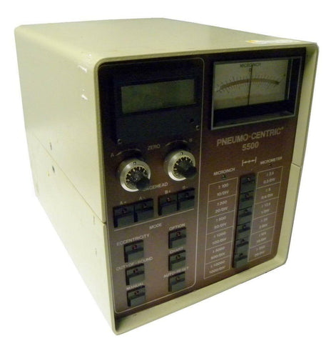 PNEUMO-CENTRIC 5500 GAGEHEAD CONTROLLER W/ MICROMETER
