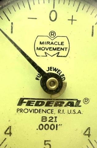 Mahr Federal B2I Miracle Movement Dial Indicator W/ Lug Back .0001" –  Surplus Select