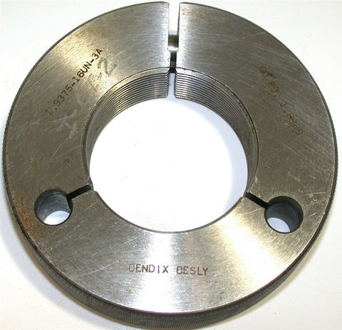 Bendix Besly Go Thread Ring Gage 1.9375-16UN-3A