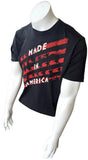 Royal Apparel Men's Made In America 2012 Festival Black Shirt Size Large