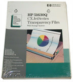 HP 8 1/2" x 11" Jetseries Transparency Film with Storage System 50 Ct HP 51630Q