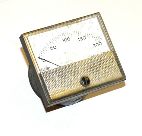 TRIPLETT 220-G 0-200 RANGE PANEL METER (3 AVAILABLE)