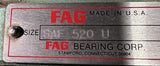 FAG SAF520U Pillow Block Housing 2 Bolt Flange 3-5/8" Bore