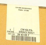 Phoenix Contact  CM62-PS-230AC/5DC/1  DC Power Supply Unit 5 VDC (SEALED BOX)