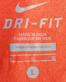 Nike Dri-Fit Women's Denver Broncos Stampede Orange Short Sleeve Shirt Size L