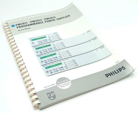 Philips Model PM2811, PM2812 & PM2813 Power Supplies Service Manual