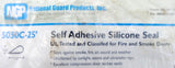 National Guard 5050C-25' Self Adhesive Silicone Smoke & Fire Door Seal UL Tested