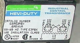 Hevi-Duty  E0953PBX  Industrial Control Transformer 0.095 KVA