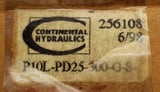 Continental Hydraulics P10L-PD25-300-G-S-A Reducing Valve