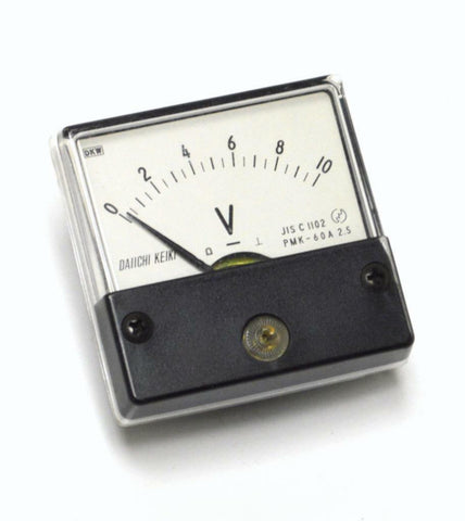 DAIICHI KEIKI 0-10 VOLTS PANEL METER (2 AVAILABLE)