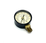 Norgren 0-15 PSI 0-1.0 Bar Pressure Gauge 1/4" NPT Bottom Mount