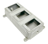 Appleton FD-3L 3 Gang Thick Wall Unilet Cast Device Box 10.63" Width