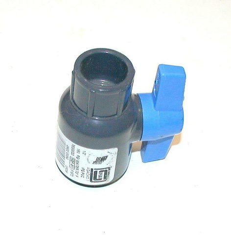 NEW SPEARS 2622-005G GRAY UTILITY  PVC BALL VALVE 1/2" SCHEDULE 80  NSF-61