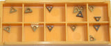 Lot of 15 New Circle TiN Coated Carbide Boring Bar Inserts CDCD-51-CG5